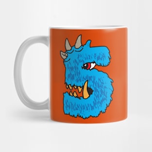 Little Monster Kids 5 years old t-shirt (MLM30) Mug